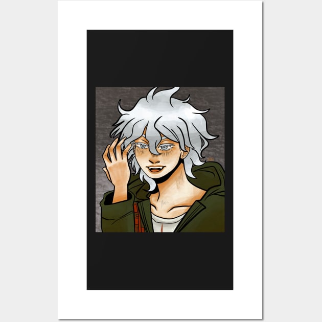 Nagito Komaeda Day Wall Art by supernovart61